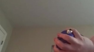 Playing with my ass