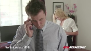 Kenna James Fucks Her Boss James Deen
