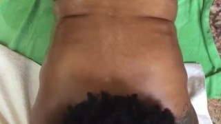 Ebony big ass nice and oiled