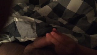 Slow handjob filmed 