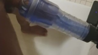 Fucking Fleshlite Turbo In Shower 3