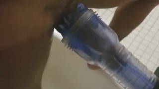 Fucking Fleshlite Turbo In Shower 3