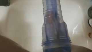 Fucking Fleshlite Turbo In Shower 3