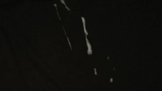 Cumming on my friends shirt