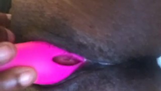 Cream Pie via vibrator
