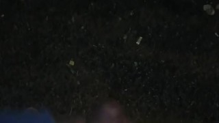 Jerking Off outside