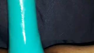 Squirting on my toy