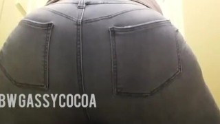 Loud Brassy Farts in Jeans