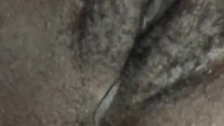 Playing with pussy while my husband is in the shower