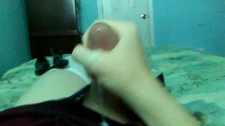 Trap jerking off