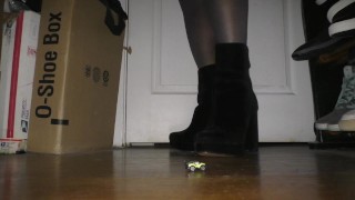 amaninheels | Suede Boots vs Car (teaser)