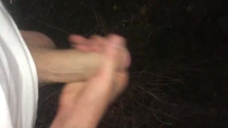 Nearly caught in forest by guy 5 ft away