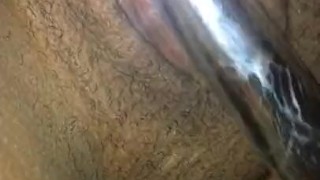 Creamy pussy tease