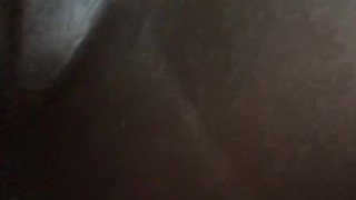 Black Girl plays with pussy and Squirts