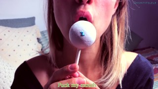 Lele, the college dream girl sucks and makes you cum. JOI countdown