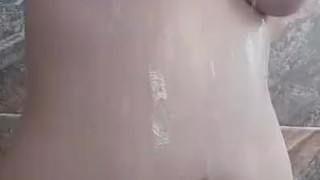 Bunny at the shower