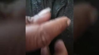 Golden Brown Legs Huge Pussy Lips