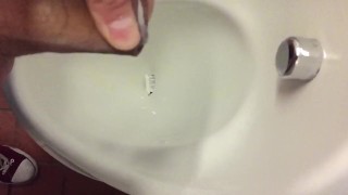 Public cum! Slow motion