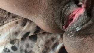 Cumming, Fingering & Peeing all over myself. EXTREME CLOSE UP