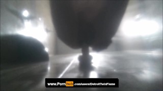 Shower Fun At The Gym w/ Kitten Kam