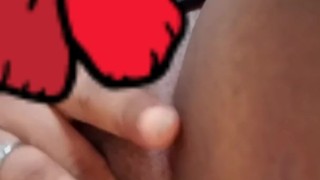 Playing with my juicy clit