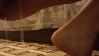 Naughty carpet piss