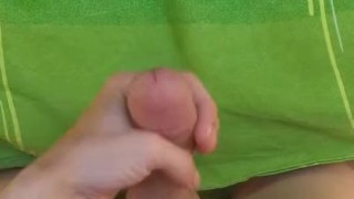 Young solo handjob orgasm