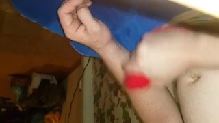 Piss in my shorts & cum in pissed socks
