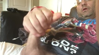 Jacking off & Tasting my cum
