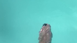 Feet and pool