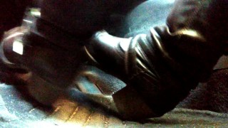 Pedal pumping and cranking in my boots, super close up angle TEASER