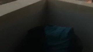 Masturbating in public