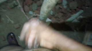 Teen Indian Boy Masterbating in lonely Place