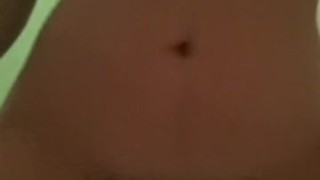 Masturbándome con un cepillo de cabello