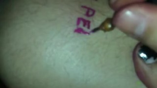 Lil Tweet eternalizing the name of the fallen star. Good night, sweet Peep.