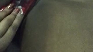 11in Dildo play