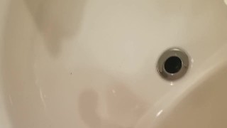 Watch me beat my big oiled up cock home alone