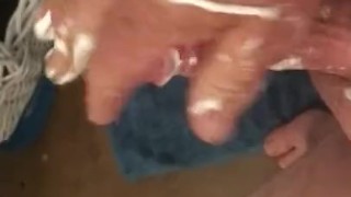 Shaving and cumming