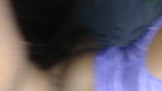 Rough sex with slut gf pull hair dick in ass doggy and cum on face