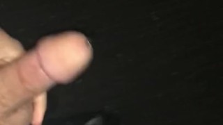 Walking down my driveway and street with my hard cock out.