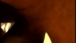 Tiny blonde gets pounded by a big fat cock in a sex swing