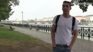  CZECH HUNTER 364 - Handsome Looking Hunk Gets Cash To Suck & Fuck A Big Dick