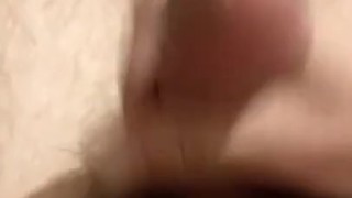 Masturbating with lots of cum finish