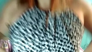 Masturbating on the couch