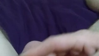 Hot big dick jacking off with nice cumshot