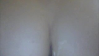 Alpha male talks dirty, strokes it, and stuffs it. Swallows dildo!