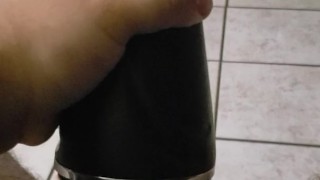 Enjoying my Fleshlight