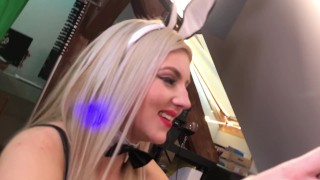 Bunny Girl Chronicles, House Party with 4 Girls in Cheerleader Costumes and