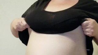 BBW Wife Titty Drop