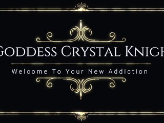 Human Ashtray Crystal Knight Smoking Fetish Smoke Worship FEMDOM Goddess
